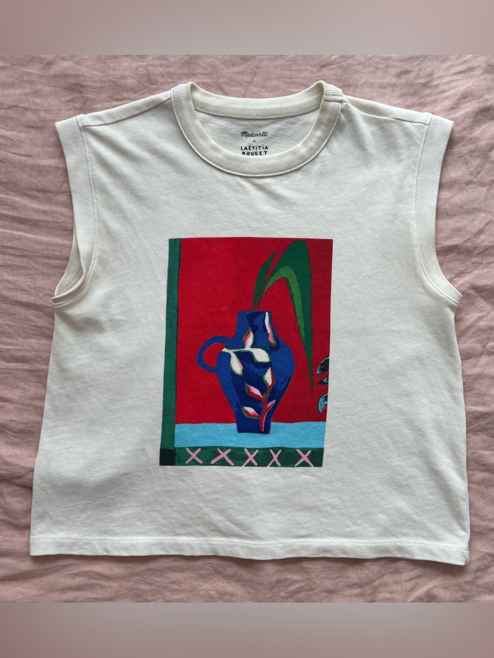Madewell x Laetitia Rouget | Vase Graphic Tank Top